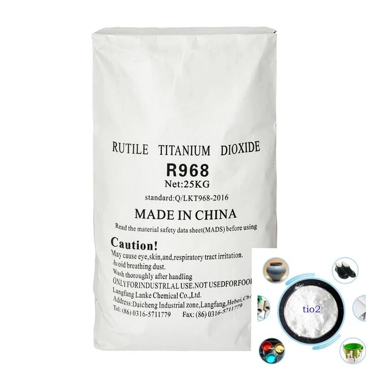 Titanium Dioxide R968 Untuk Getah Plastik
